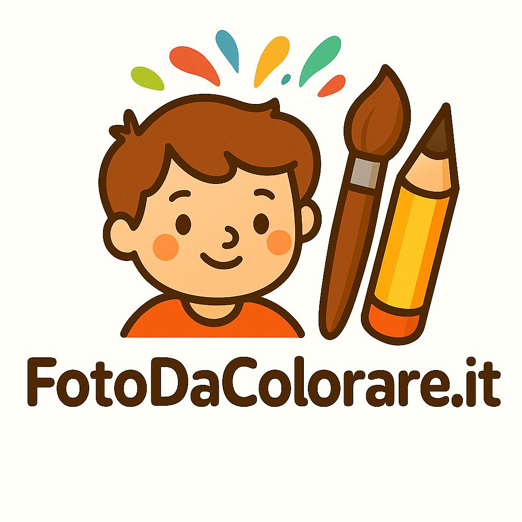 FotoDaColorare.it Logo
